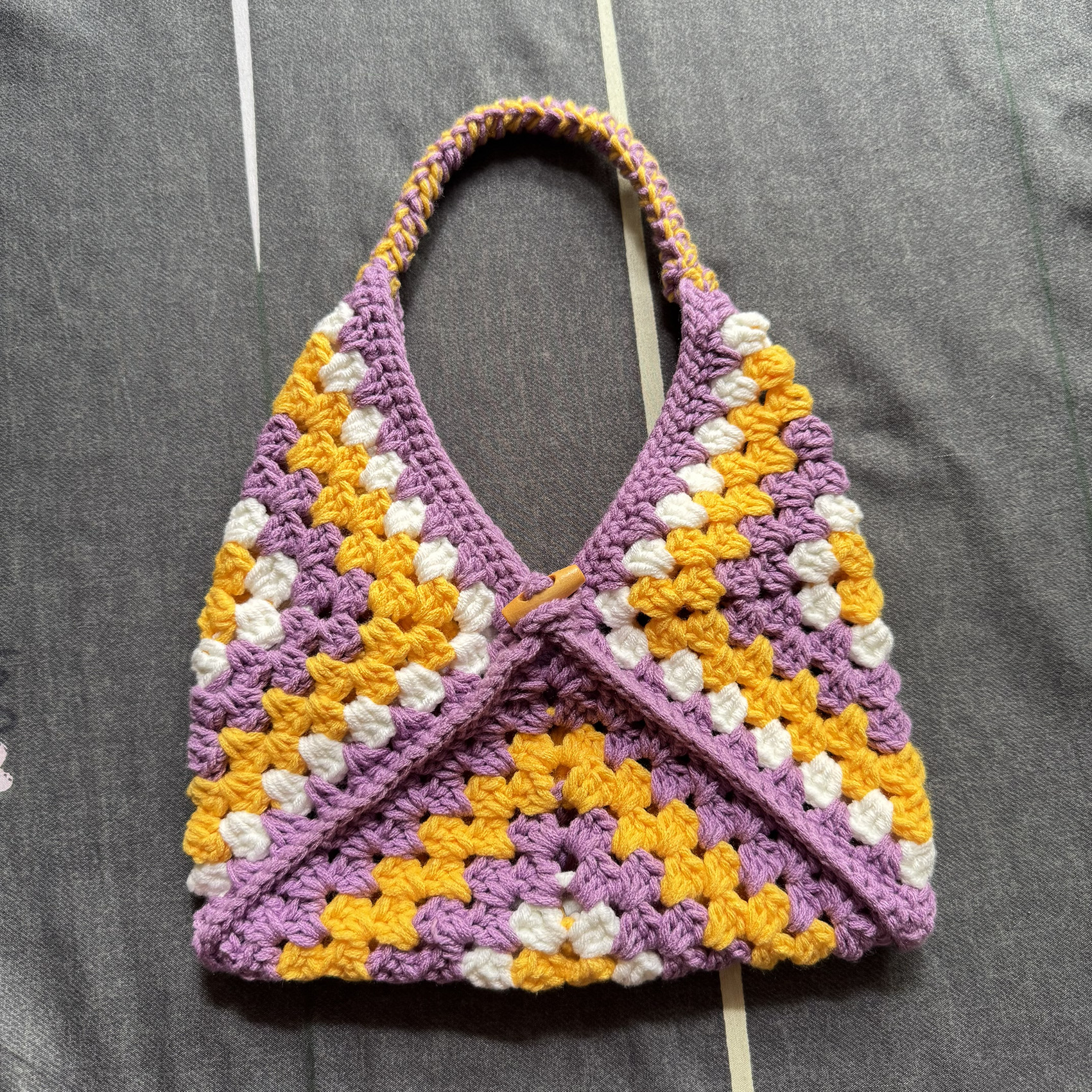 Purplow Candy Bag handmade crochet product