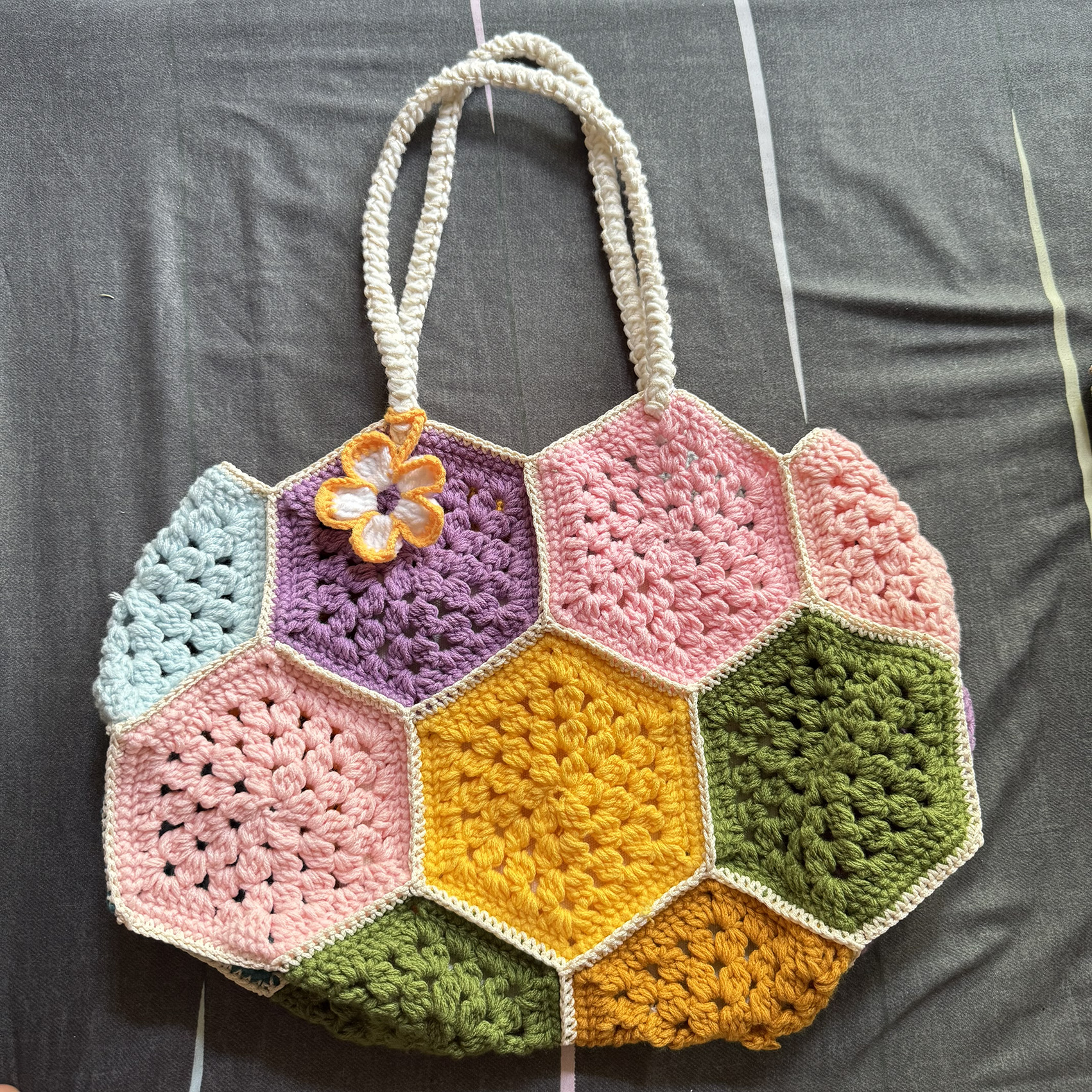 CoCaDy Tote handmade crochet product